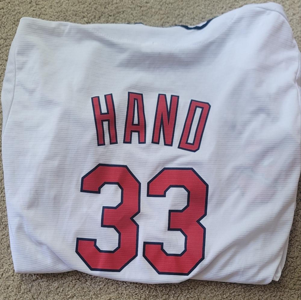Brad Hand Indians Jersey